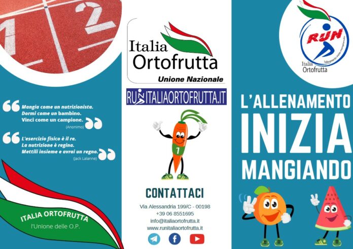 Ortofrutta e sport : Run italia ortofrutta 2014